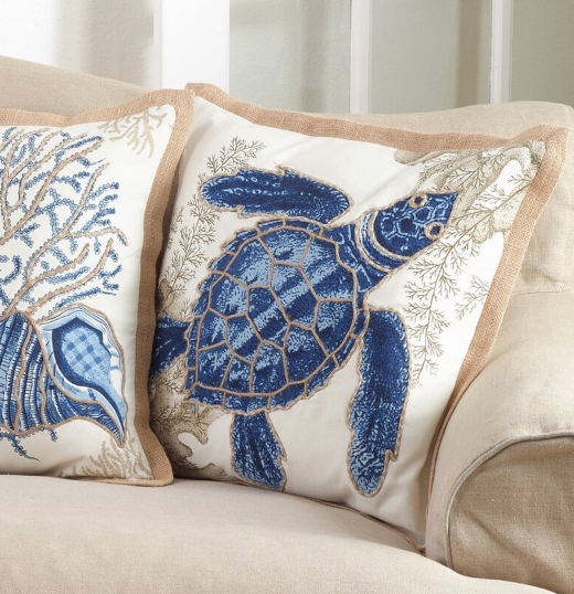 100s of Coastal Beach Pillows